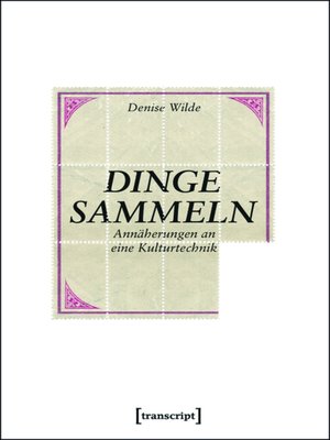 cover image of Dinge sammeln